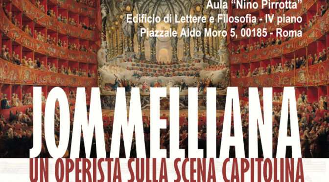 Jommelliana: un operista sulla scena capitolina